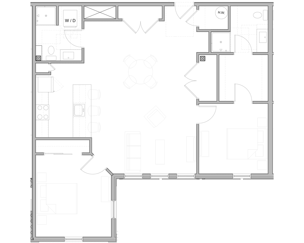 Tontine Apartments - Units 203 & 303