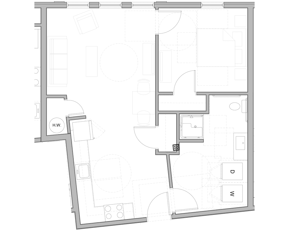 Tontine Apartments - Units 204